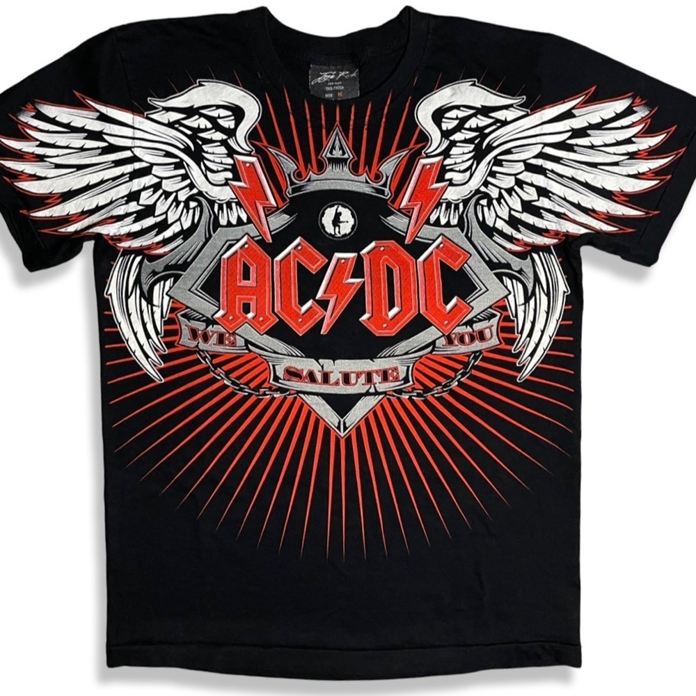 Vintage Y2K AC/DC AOP T-Shirt